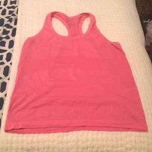 Lululemon Run Swiftly Tank 12 Hot Pink
